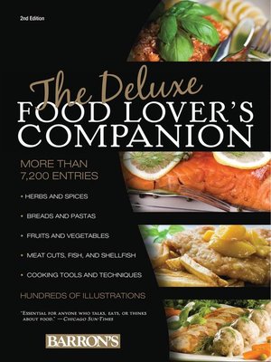 cover image of The Deluxe Food Lover's Companion